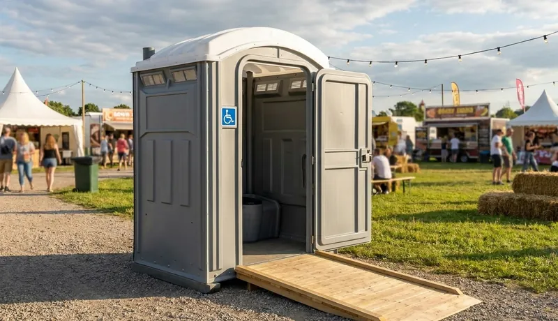 ADA-Compliant Porta Potty delivery to site in Celina, Tx