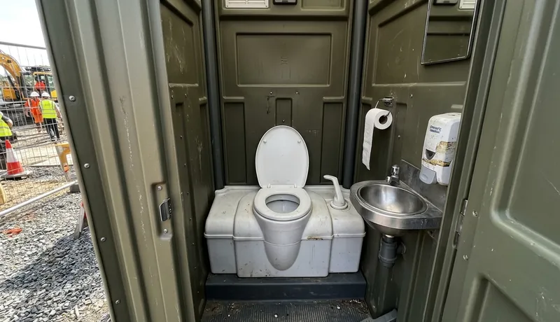 Deluxe Porta Potty (with Flushing) in Frisco, TX