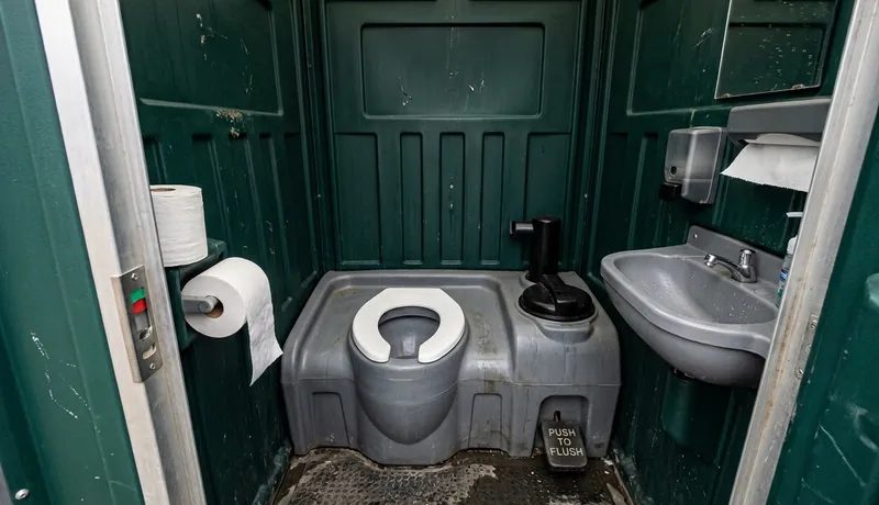 Flushable Porta Potty in Frisco, TX