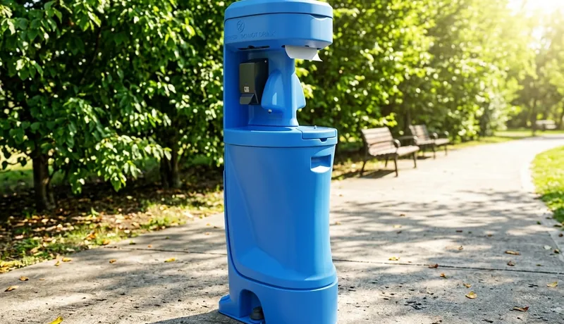 Portable Urinal Station on-site placement in Celina, Tx