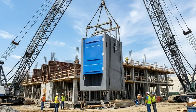 High-Rise Porta Potty on-site placement in Celina, Tx
