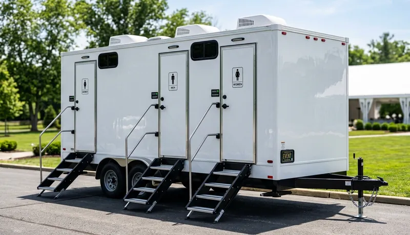 Restroom Trailer on-site placement in Celina, Tx
